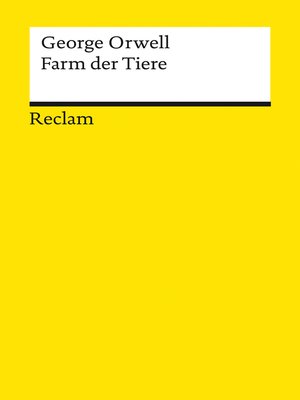 cover image of Farm der Tiere. Eine Märchenerzählung